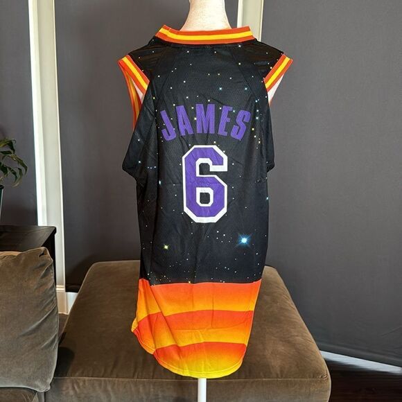 Adult LeBron James Number 6 Basketball Jersey Size XL NEW - Picture 2 of 10